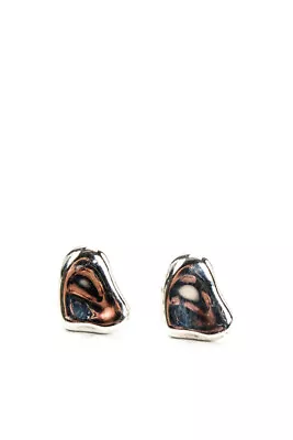 Elsa Peretti For Tiffany & Co. Womens Sterling Silver Heart Stud Earrings 3g .4  • $273.77