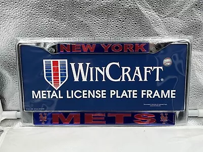 New York Mets MLB Laser Cut License Plate Frame RICO • $29.99