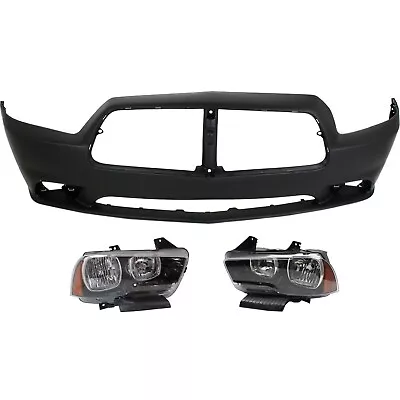 Auto Body Repair For 2011-2014 Dodge Charger Bumper Cover Headlight • $245.17