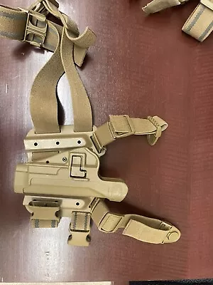 BlackHawk USMC Holster System SERPA Beretta M9 Coyote Right Hand • $18