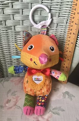 Lamaze Flannery Fox Soft Sensory Toy Growler Squeaker Crinkles Teether • £7.99