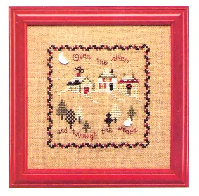 Cross Stitch Mill Hill Treasures & Beads Christmas House JBW Sweet Nothings • $17.50