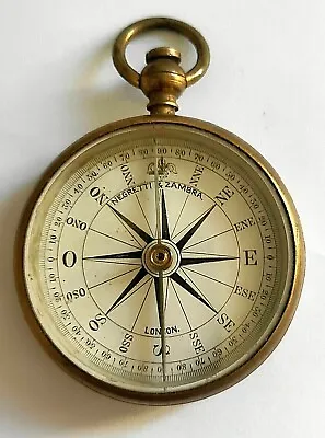 Nautical Vintage 3'' - Antique Style Brass Directional Pocket Compass • $23.40