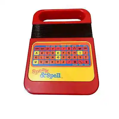 Vintage Texas Instruments Speak And Spell Learning Toys Tested And Working-READ • $24.99