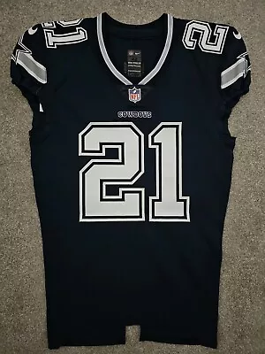 Ezekiel Elliott Game Issued Team Jersey 2021 Dallas Cowboys Patriots • $624.99