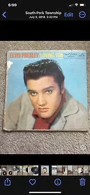 Elvis Presley -lp-loving You-original Copy • $25