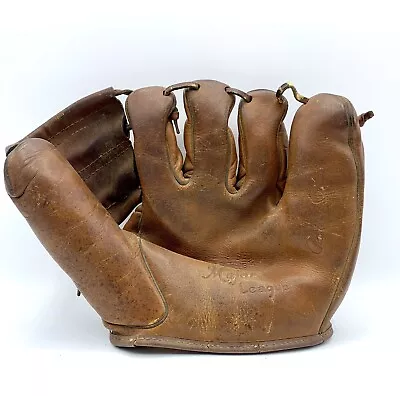 Vintage 1940's - 1950's Pee Wee Reese Baseball Glove -- Model PR • $44.99