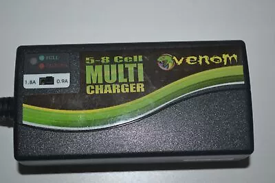 New Venom NIMH 5-8 Cell Multi Charger 1.8A 0.9A DC16v RC • $25.44