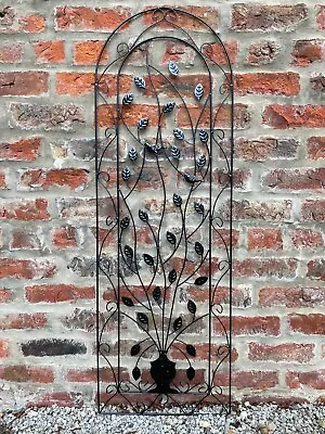 Metal Garden Trellis Climbing Plant Support Frame Flower Wall Art Trellises  • £39.99