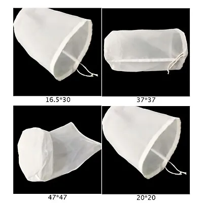 1X Nylon Homebrew Filter Bag Hops Boiling Home Brew Beer Wine Making Supplies F • £4.45