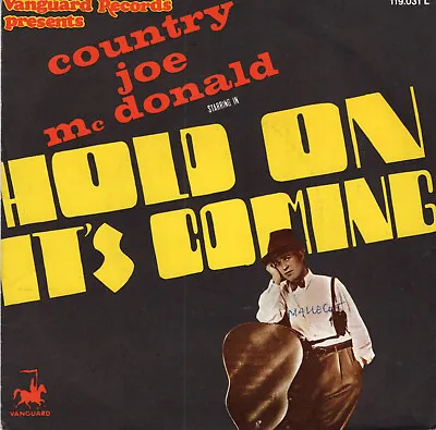 COUNTRY JOE McDONALD ~ Hold On ~Original 1971 French 2-track 7  Vinyl Singlep/s • £14.99
