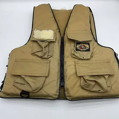 Vintage Stearns Fishing Vest Life Jacket Tan SBV-4142 Size Adult Small/Medium  • $19.99