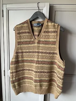 Mens Ralph Lauren Fairisle Sweater XL • £22.22