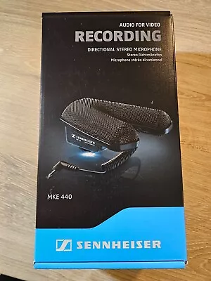 Sennheiser MKE 440 Stereo Mini Shotgun Microphone Genuine Product New • $200