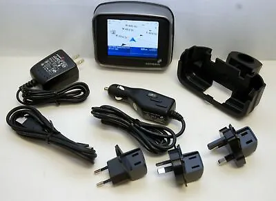TomTom RIDER 1 1st Motorcycle GPS Bike Navigation System Set US/Canada/Europe EU • $123.25