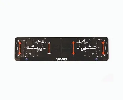 2x European License Plate Frame Holder Surround Wurth For SAAB Fans • $35