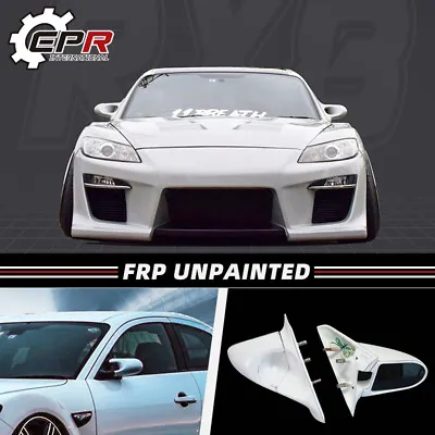 For Mazda Early RX8 LHD SE3P GND Style FRP Unpainted Rearview Mirrors Bodykits • $417.31