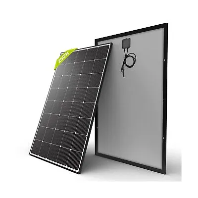 Newpowa 250W 15V Monocrystalline Solar Panel High-Efficiency Mono Cells Suita... • $293.63