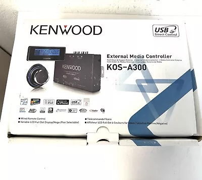 Kenwood KOS-A300 External Media Controller Factory New In Box • $94.95