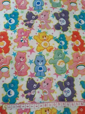 Care Bears Fabric 1m X 1.45m (width) Poly Cotton  • $19.99