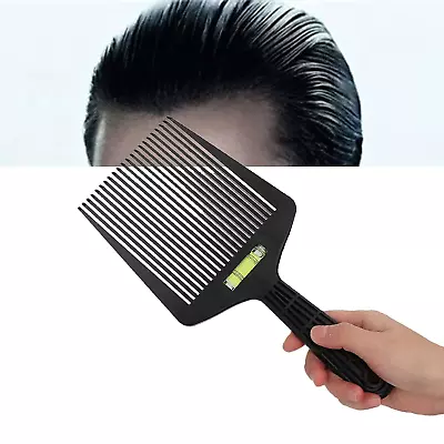 Flat Top Guide Hair Comb Haircut Level Comb Bang Oil Hair Comb Barber Cutting • $6.47