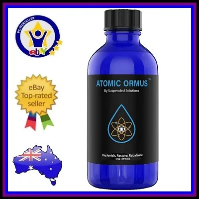 ATOMIC ORMUS MONOATOMIC GOLD 119ml Cognitive Function Memory Aid Energy Stamina • $64.54