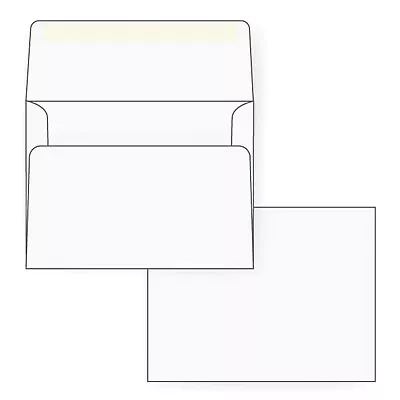 A2 Invitation Envelope - 24# White (4 3/8 X 5 3/4) - 1000 Per Pack • $109.99