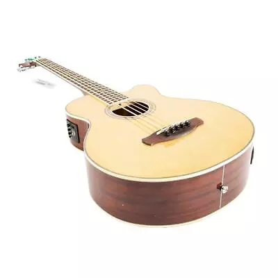 Ibanez AEB105E 5-String Semi-Acoustic Guitar - Natural SKU#1784969 • $241