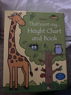 Usborne That's Not My Height Chart And Book By Fiona Watt (English) • $14.99