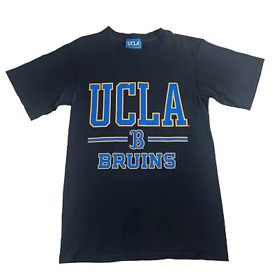 Vintage UCLA Bruins Official Graphic Print USA College T-Shirt Small Football • £10.75