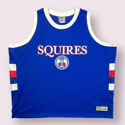 Vintage Virginia Squires Majestic Hardwood Classics Basketball Jersey Size 4XL • $39.95