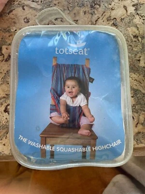 £16.99 • Buy Totseat Lightweight Washable Portable Fabric Highchair 