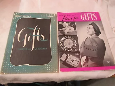 Vintage Coats Clark's & Star Crochet Gifts Instruction Books #48 #255 • $5.99