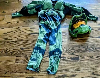 Master Chief Ultra Prestige Halo Microsoft Costume 4-6 With Helmut • $4