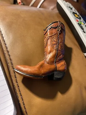 Just Plain Country (JPC) Western Boot Mini Figurine - 85008 Longhorn Style 8R • $18