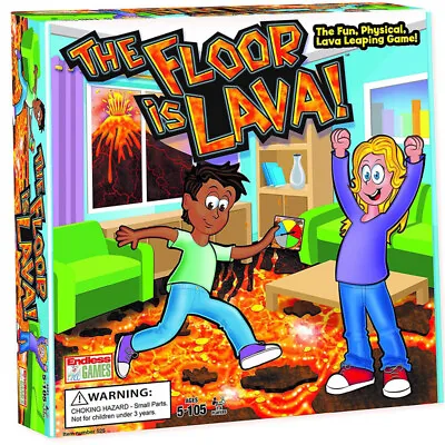 The Floor Is Lava Interactive Game For Kids & Adults - Board Game- NEW • £11.99