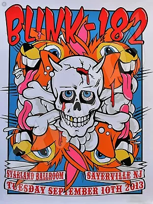 $15.25 • Buy Blink 182 Concert Poster  Metal Sign 9  X 12 