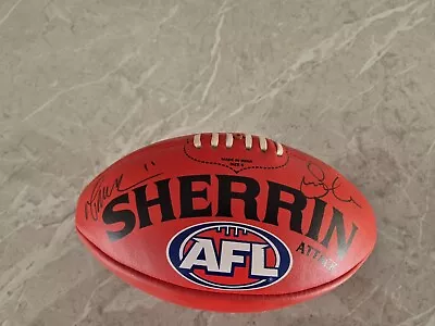 Signed Max Gawn & Simon Goodwin Melbourne Demons AFL Football Captain & Coach  • $199.99