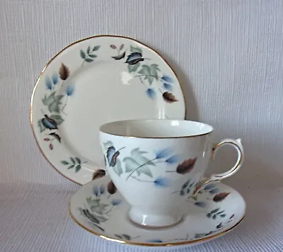 Colclough Linden Trio - Tea Cup & Saucer +plate   Good Condition • £5.19