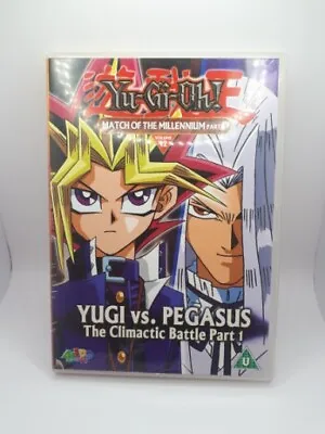 YU-GI-OH! YUGI Vs PEGASUS - The Climatic Battle Part 1 DVD Manga Animation GOODC • £4.99
