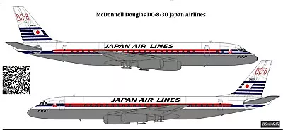 1/144 BSModelle Decals DC-8 Japan Airlines • $18