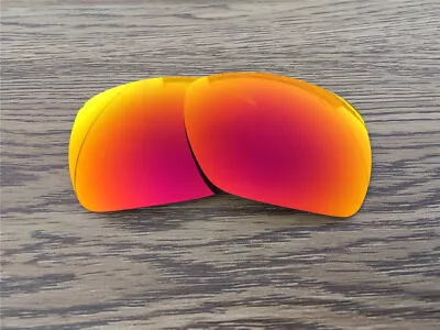 Fire Ruby Red Polarized Replacement Lenses For Oakley Deviation • $15