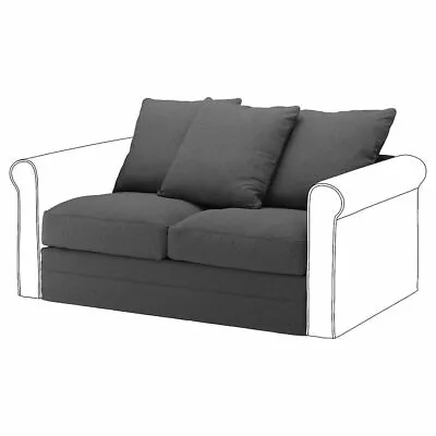 Ikea Gronlid Cover For 2-Seat Sofa-Bed Section - Tallmyra Medium Grey 305.011.85 • £85