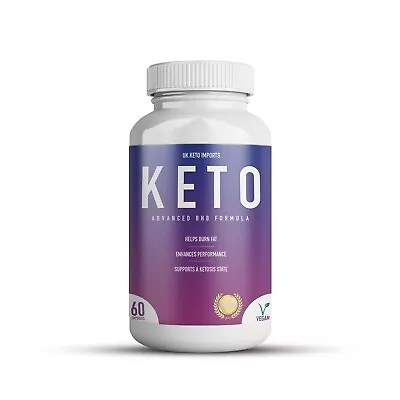 Keto Diet Fat Burner Pills Weight Loss Premium 2400mg 60 Capsules • £9.99