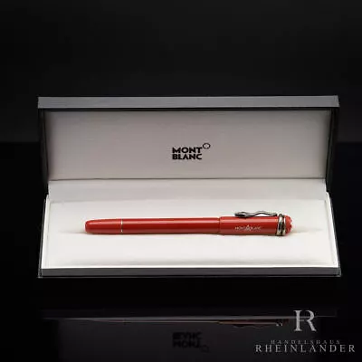 Montblanc Heritage Collection Rouge Et Noir Coral Fountain Pen ID 114725 OVP • $1249