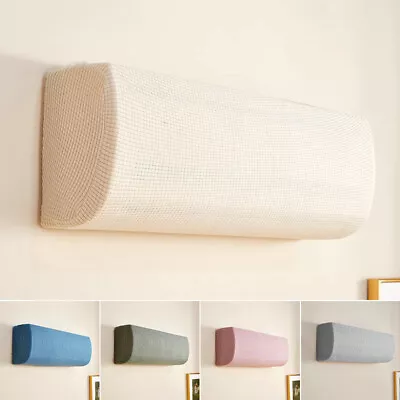 Elastic Classic Wall Mounted Air Conditioner Dust Cover Solid Color Protector • $16.55