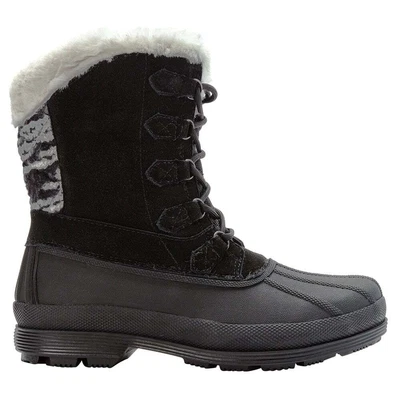 Propet Lumi Tall Duck  Womens Black Casual Boots WBX002S-BLW • £109.45