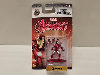 Jada Nano Metalfigs Marvel Iron Man Diecast Metal Action Figure • £9.99