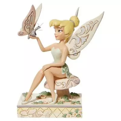 Jim Shore Disney Traditions - White Woodland Tinkerbell - Passionate Pixie • $124