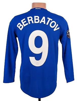 £59.99 • Buy Manchester United 2008 Third Football Shirt Nike #9 Berbatov Xl Boys Long Sleeve